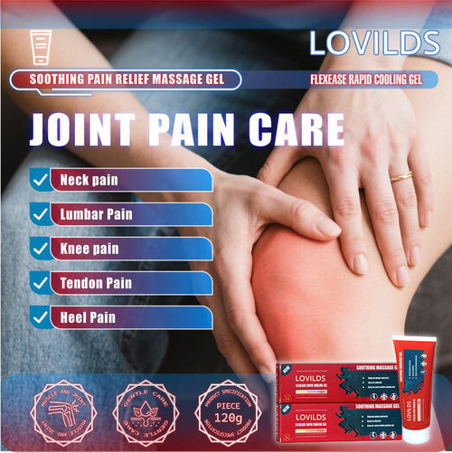 LOVILDS™ Joint Relief Gel: Rapid Muscle & Joint Recovery, Suitable for Knee, Lumbar, Neck, Hand and Foot Repair