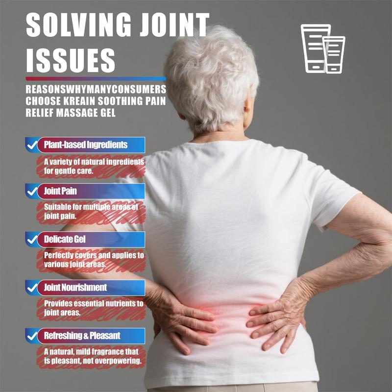 LOVILDS™ Joint Relief Gel: Rapid Muscle & Joint Recovery, Suitable for Knee, Lumbar, Neck, Hand and Foot Repair