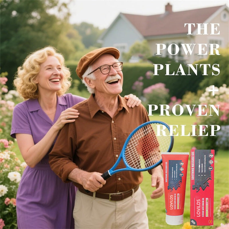 LOVILDS™ Joint Relief Gel: Rapid Muscle & Joint Recovery, Suitable for Knee, Lumbar, Neck, Hand and Foot Repair