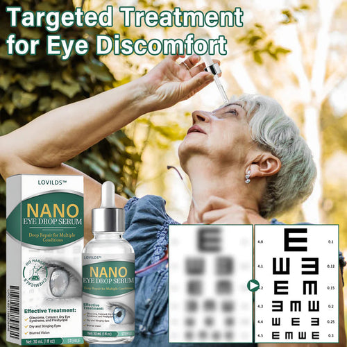 š©āāļøLOVILDS⢠Nano Eye Drops Serum ā
FDA Approved(Suitable for presbyopia, dry eye syndrome, glaucoma, and cataracts) š