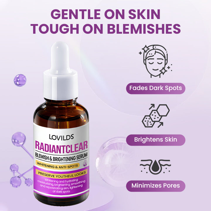 LOVILDS® RadiantClear Blemish & Brightening Serum