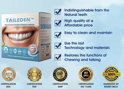TAILEDEN™-New Generation Flexible Full Denture Solution
