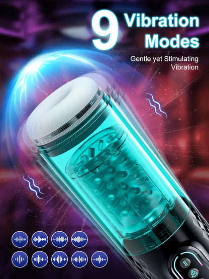 【Discreet Delivery】-Smart Suction & Stroke Device – Fully Automated for Effortless Enjoyment✨