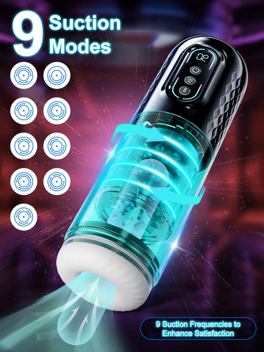 【Discreet Delivery】-Smart Suction & Stroke Device – Fully Automated for Effortless Enjoyment✨